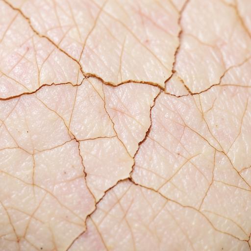 Dry Skin texture close-up